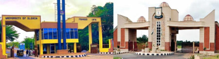 Entrance gates to UNILORIN and KWASU